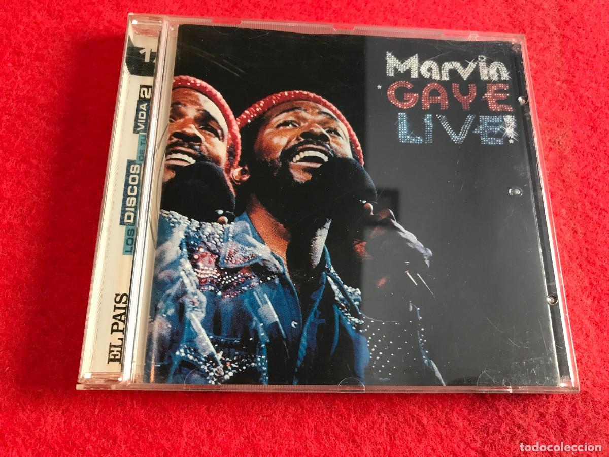 CDs de m&uacute;sica: CD. MARVIN GAYE. LIVE. 1998 - Foto 1