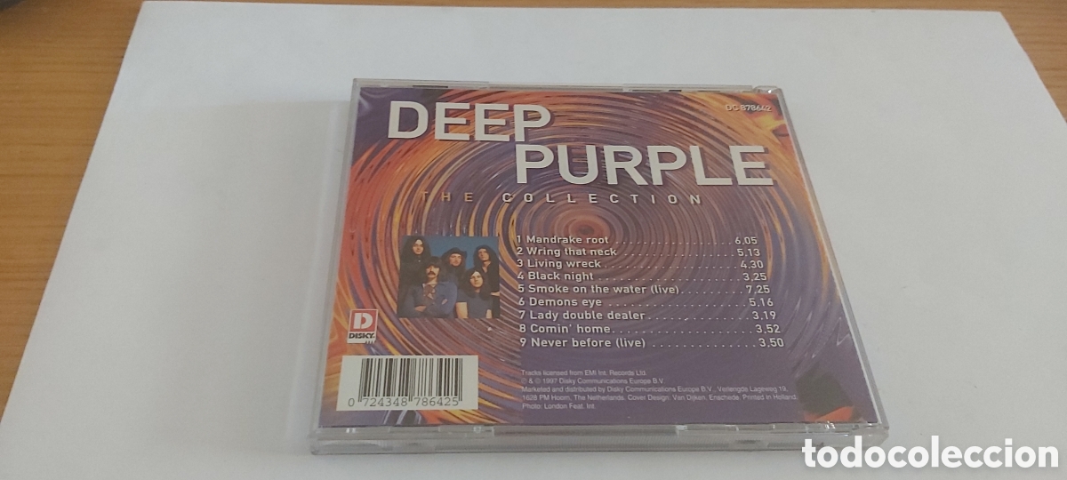 CDs de m&uacute;sica: CD THE COLLECTION. DEEP PURPLE - Foto 2