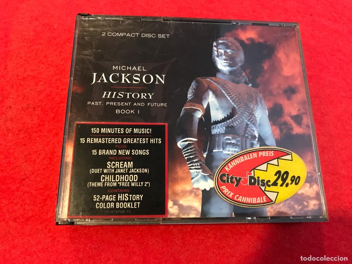 CDs de m&uacute;sica: CD. MICHAEL JACKSON. HISTORY. PAST, PRESENT AND FUTURE (2 CD + LIBRETO) 1995 - Foto 1