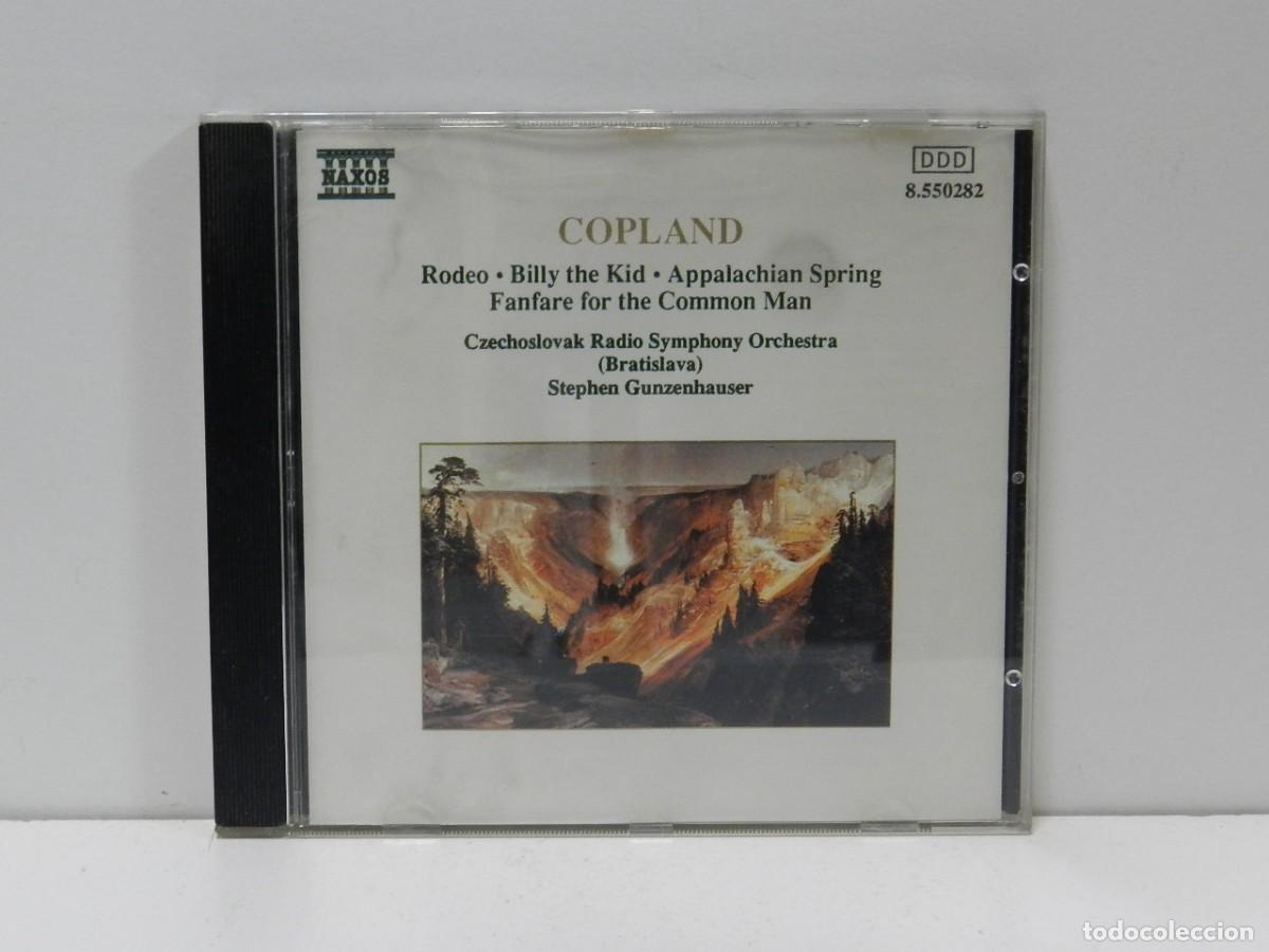 CDs de m&uacute;sica: DISCO CD. Copland &ndash; Rodeo &bull; Billy The Kid &bull; Appalachian Spring. COMPACT DISC. - Foto 1