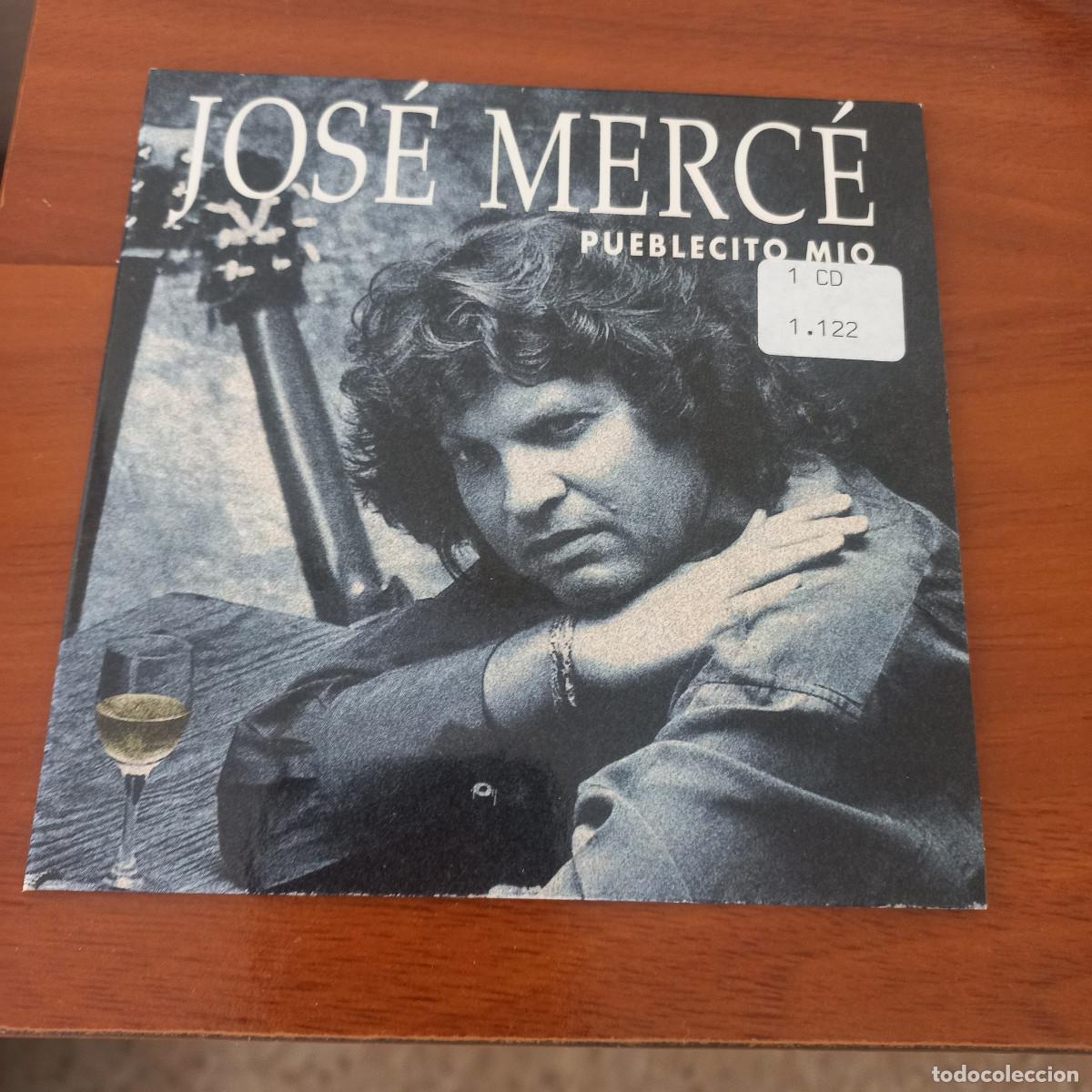 CDs de m&uacute;sica: JOSE MERCE - PUEBLECITO MIO CD SINGLE - Foto 1