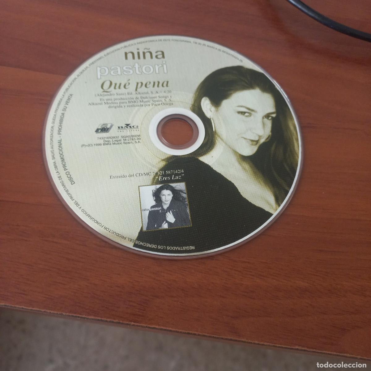 CDs de m&uacute;sica: NI&Ntilde;A PASTORI - Que pena - Foto 1