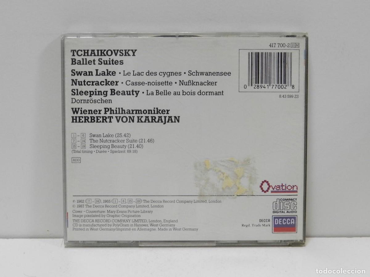CDs de m&uacute;sica: DISCO CD. Tchaikovsky &ndash; Ballet Suites. COMPACT DISC. - Foto 2