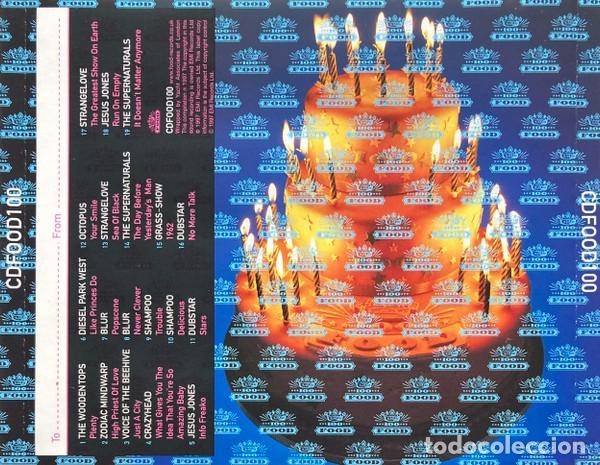 CDs de m&uacute;sica: Various &ndash; CDFOOD100 - Compilation - Blur,Shampoo,Crazyhead etc - Britpop - Foto 2