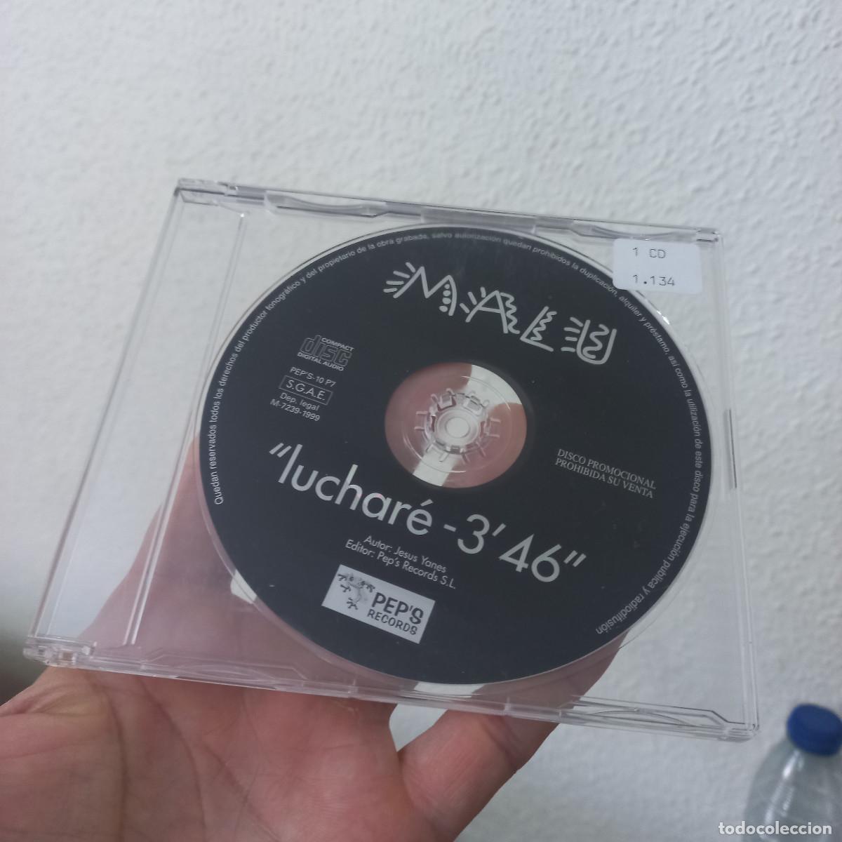 CDs de m&uacute;sica: Mal&uacute; &ndash; Luchar&eacute; cd SINGLE - Foto 1