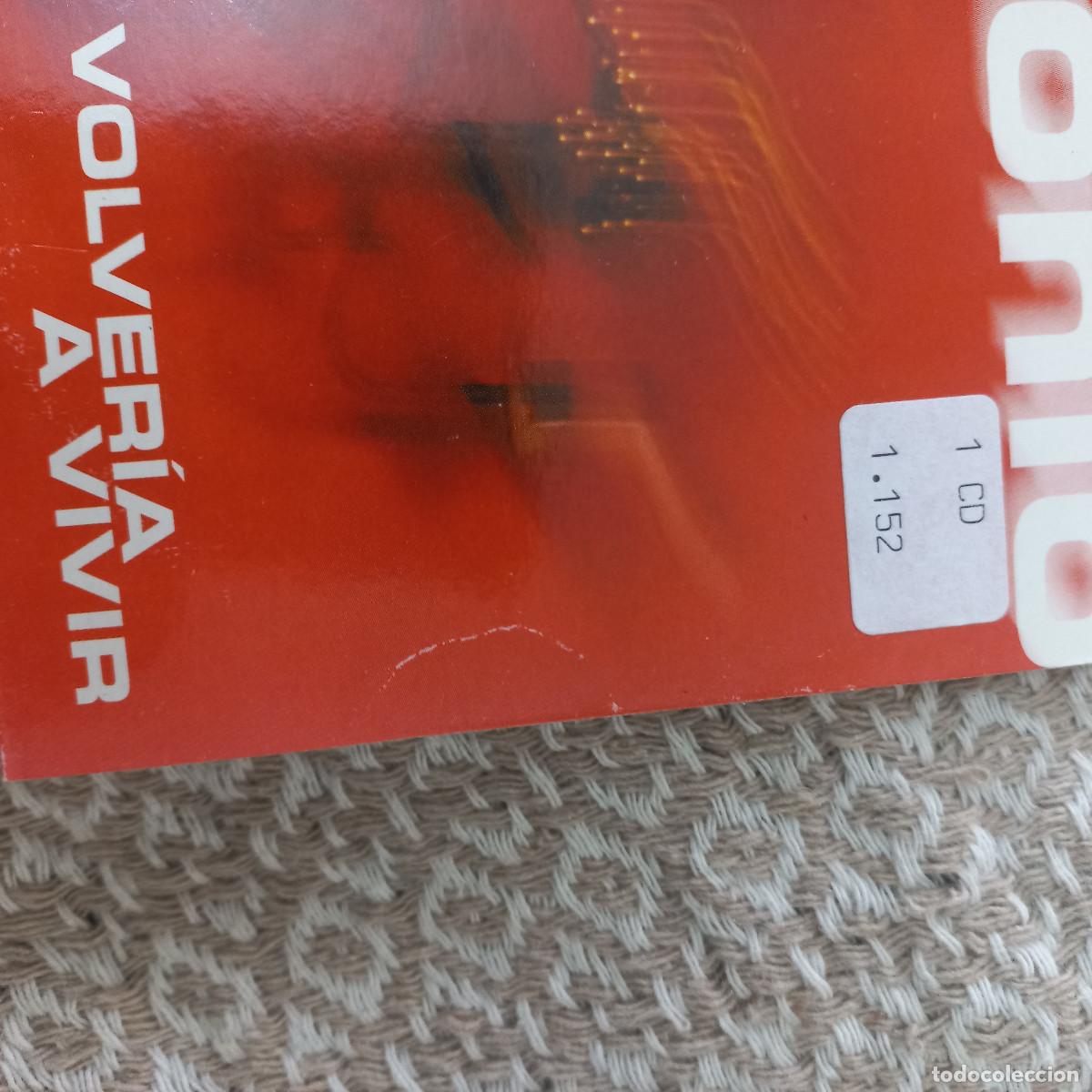 CDs de m&uacute;sica: Antonio &ndash; Volver&iacute;a A Vivir - Foto 2