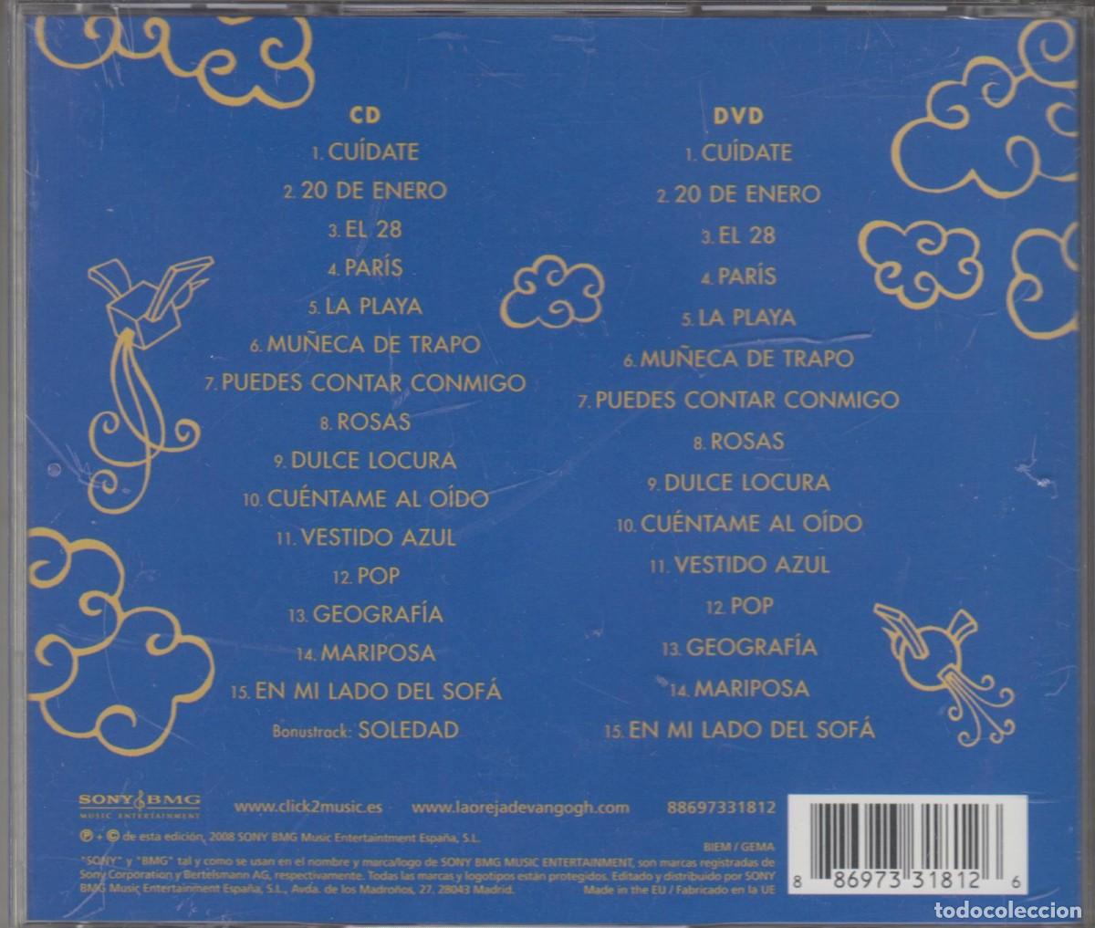 CDs de m&uacute;sica: La Oreja de Van Gogh cd + dvd Grandes &eacute;xitos 2008 - Foto 2