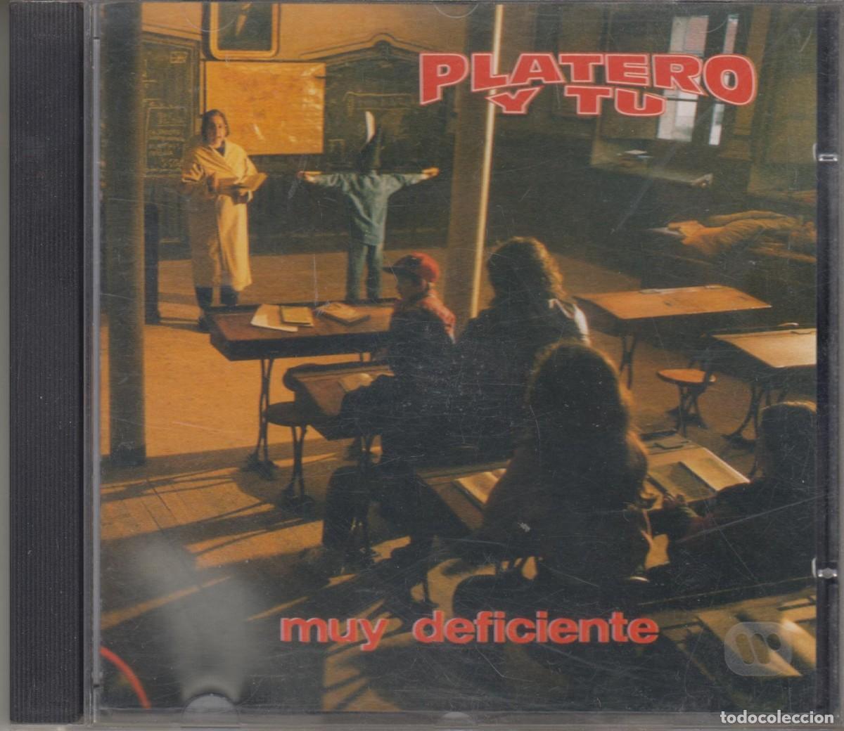 CDs de m&uacute;sica: Platero Y Tu cd Muy Deficiente 1992 - Foto 1