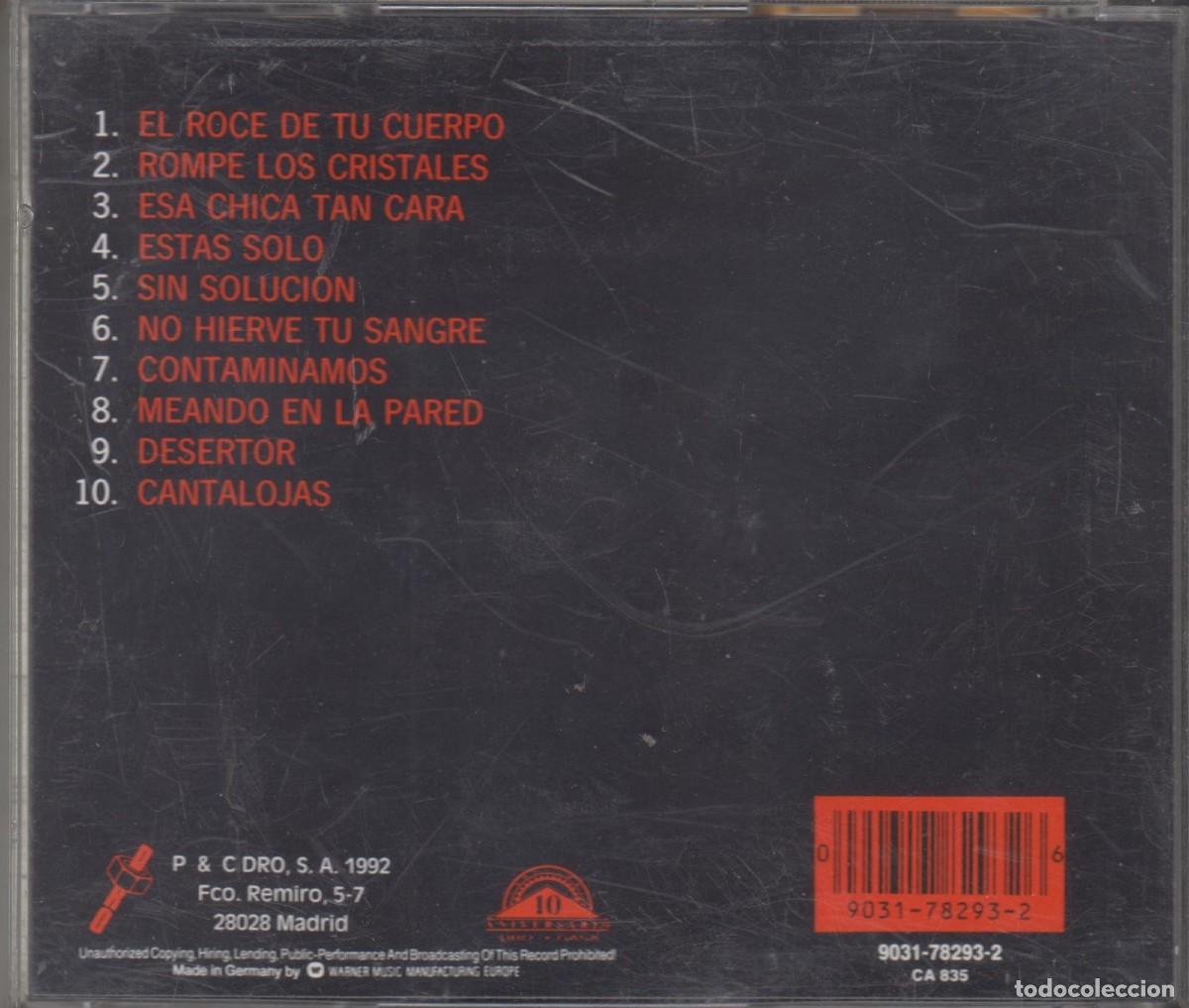 CDs de m&uacute;sica: Platero Y Tu cd Muy Deficiente 1992 - Foto 2