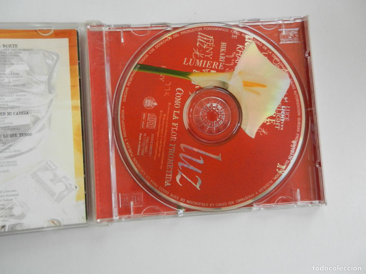 CDs de m&uacute;sica: LUZ - COMO LA FLOR PROMETIDA - CD 1995 - Foto 2