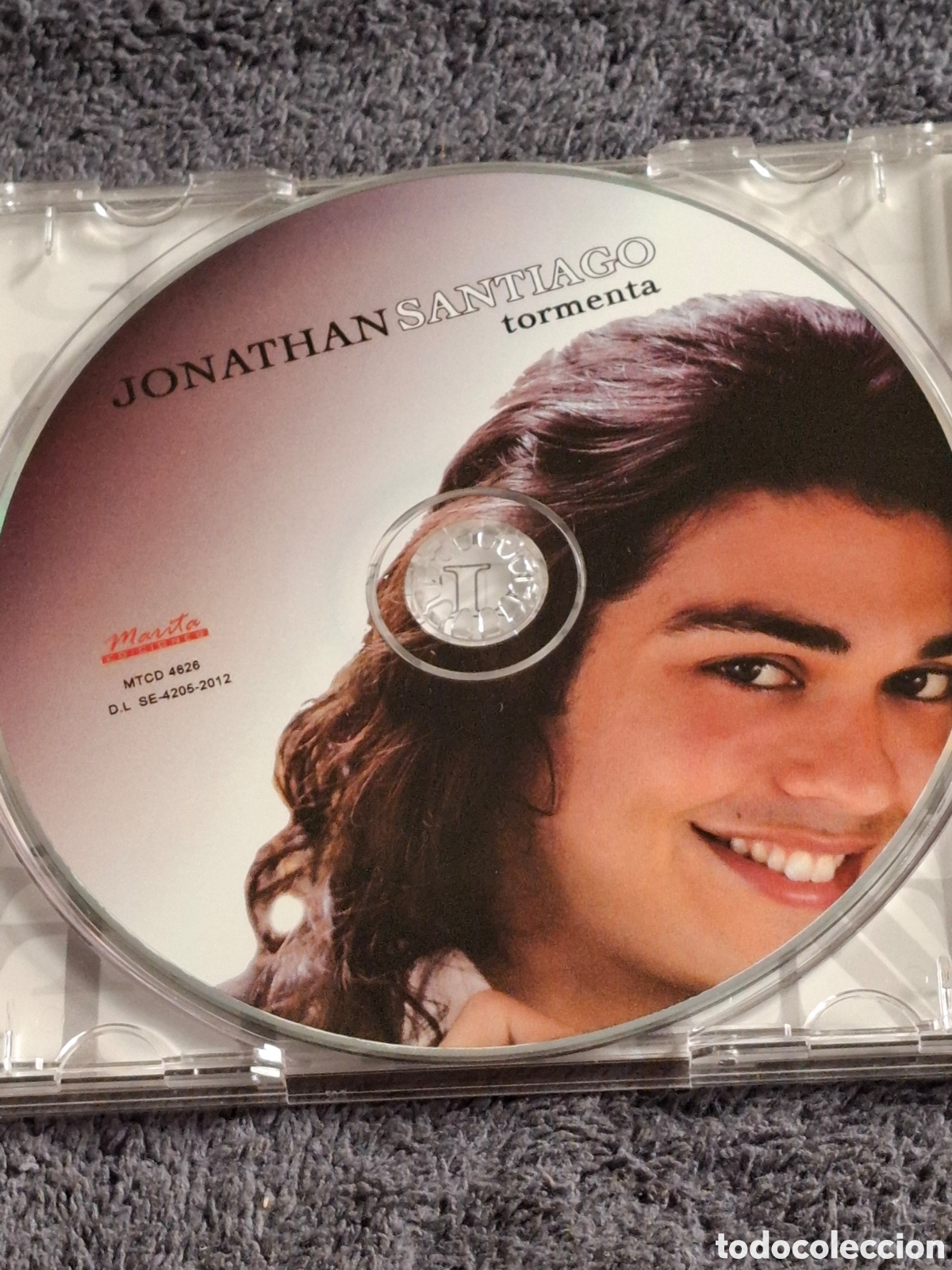 CDs de m&uacute;sica: CD48. Jonathan Santiago - Tormenta, Marita Ediciones 2012. - Foto 3