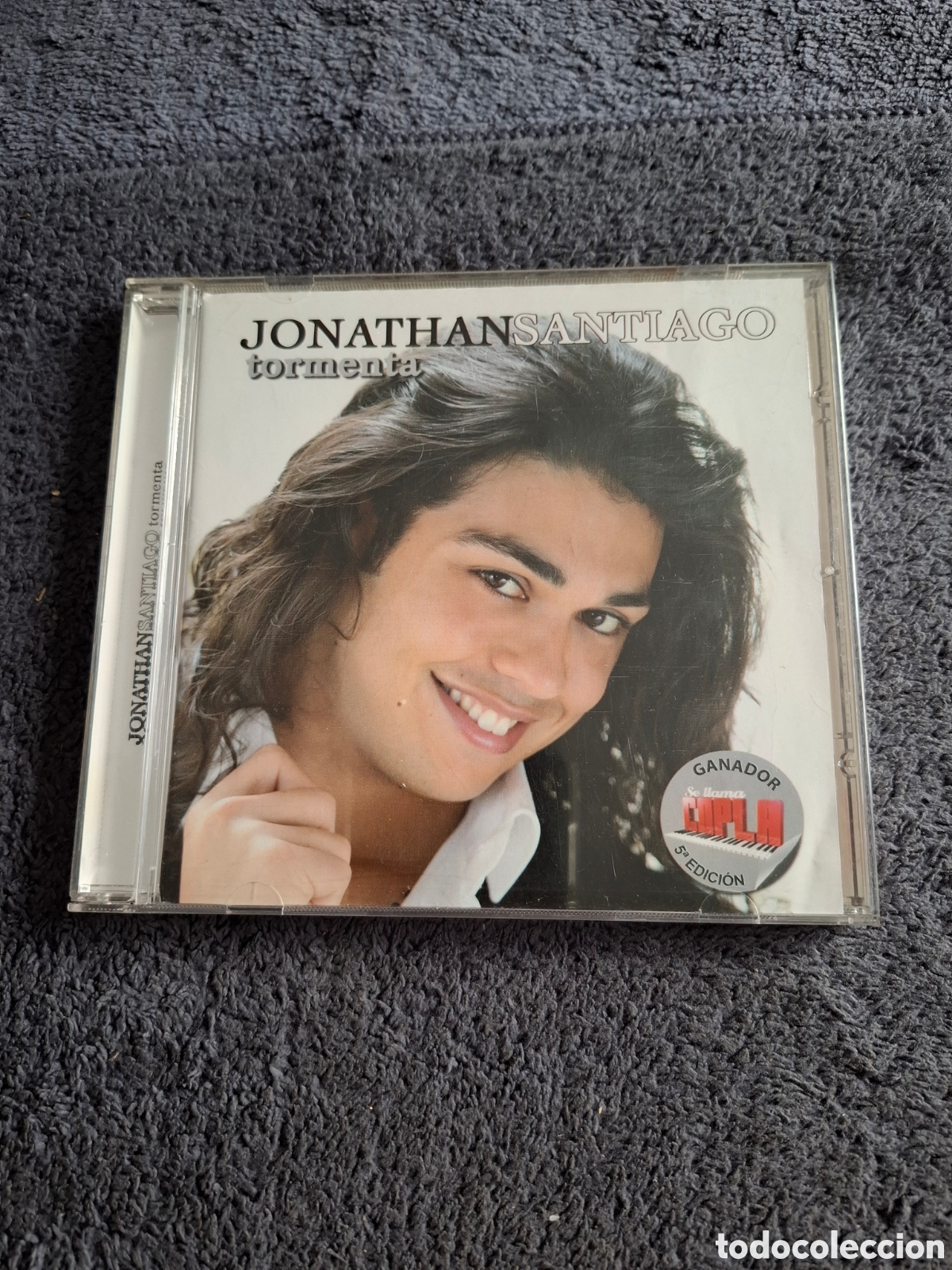 CDs de m&uacute;sica: CD48. Jonathan Santiago - Tormenta, Marita Ediciones 2012. - Foto 1