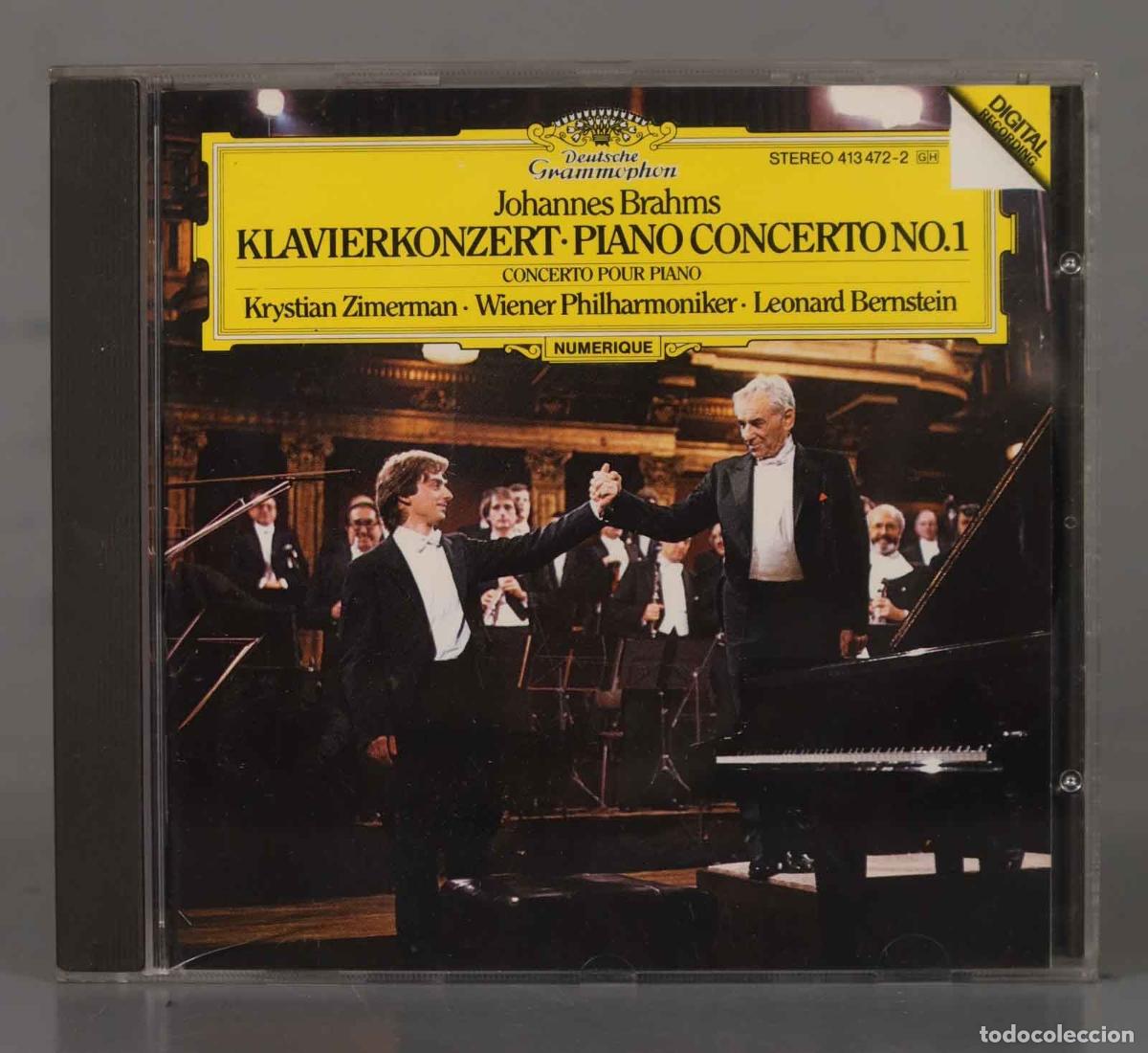 CDs de m&uacute;sica: CD. Bernstein &ndash; Klavierkonzert BRAHMS - Foto 1