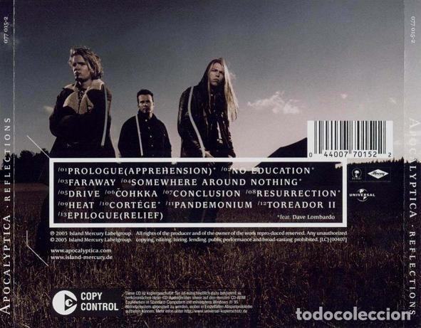 CDs de m&uacute;sica: Apocalyptica &lrm;&ndash; Reflections - CD - Foto 2