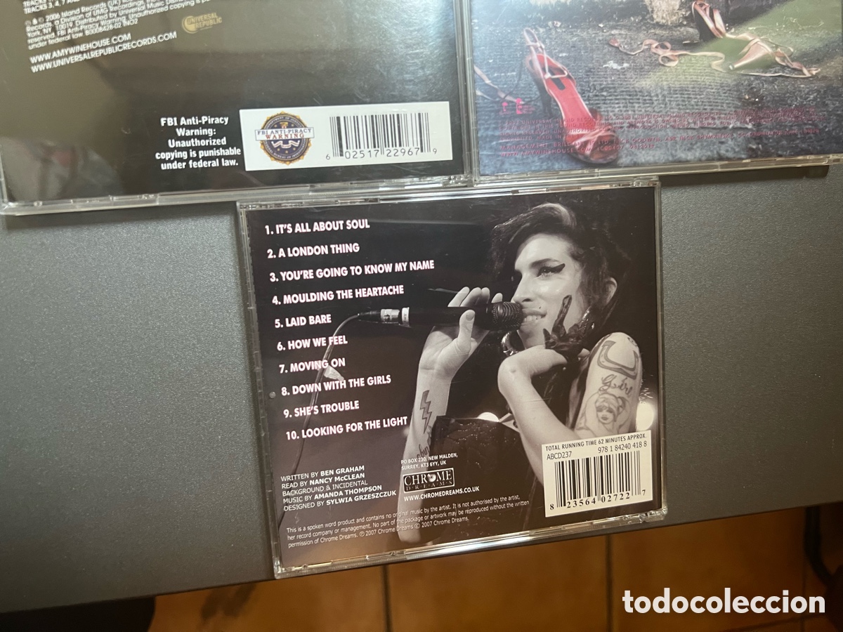 CDs de m&uacute;sica: Amy Winehouse - Pack 3 Discos - Foto 4