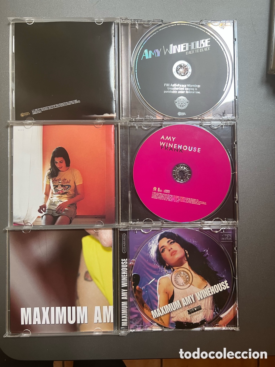 CDs de m&uacute;sica: Amy Winehouse - Pack 3 Discos - Foto 5