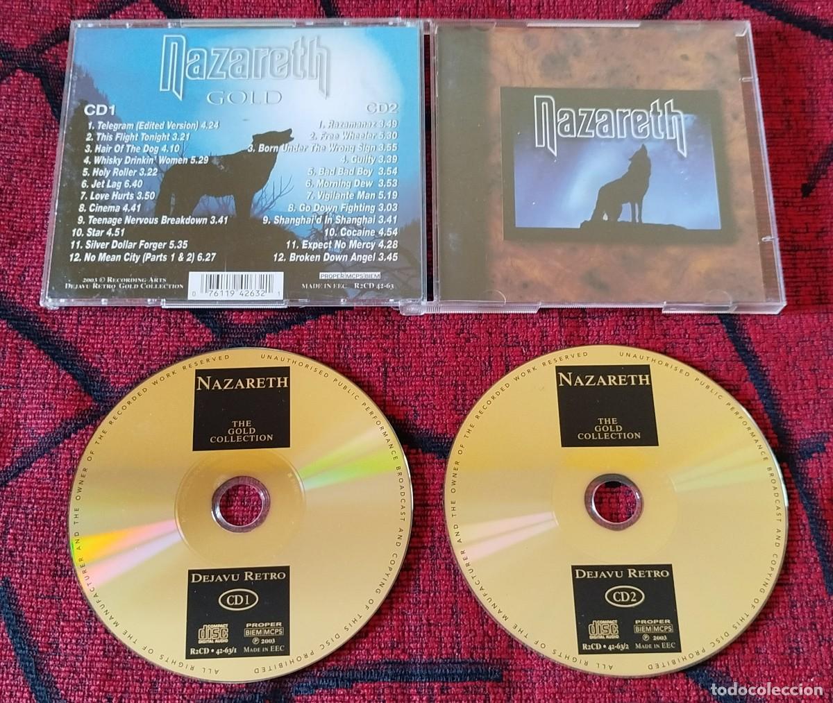 CDs de m&uacute;sica: NAZARETH ** Gold ** DOBLE CD 2003 - Foto 1
