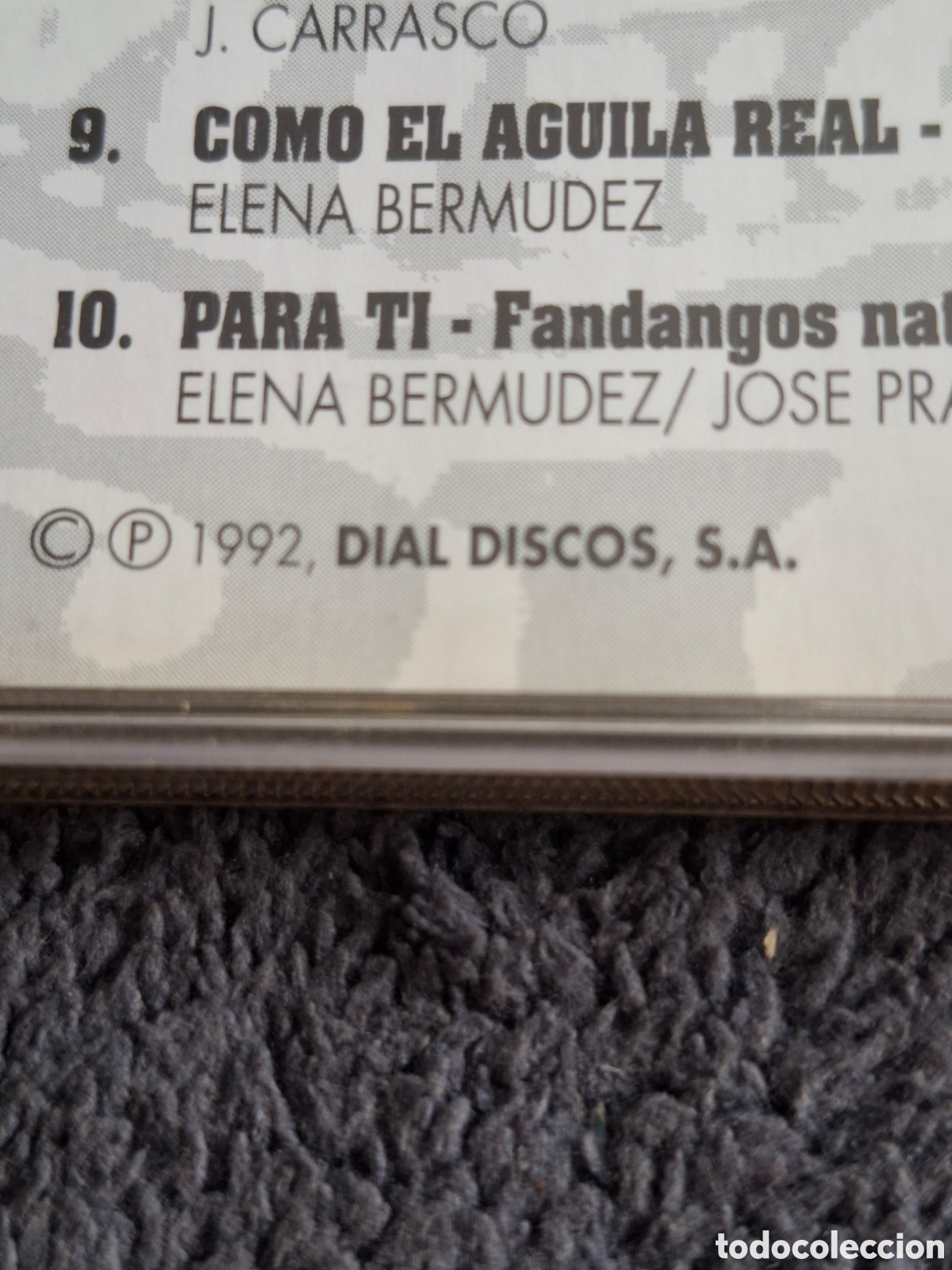 CDs de m&uacute;sica: CD48. El Cabrero - Que Corra De Boca En Boca, Dial Discos 1992. - Foto 7
