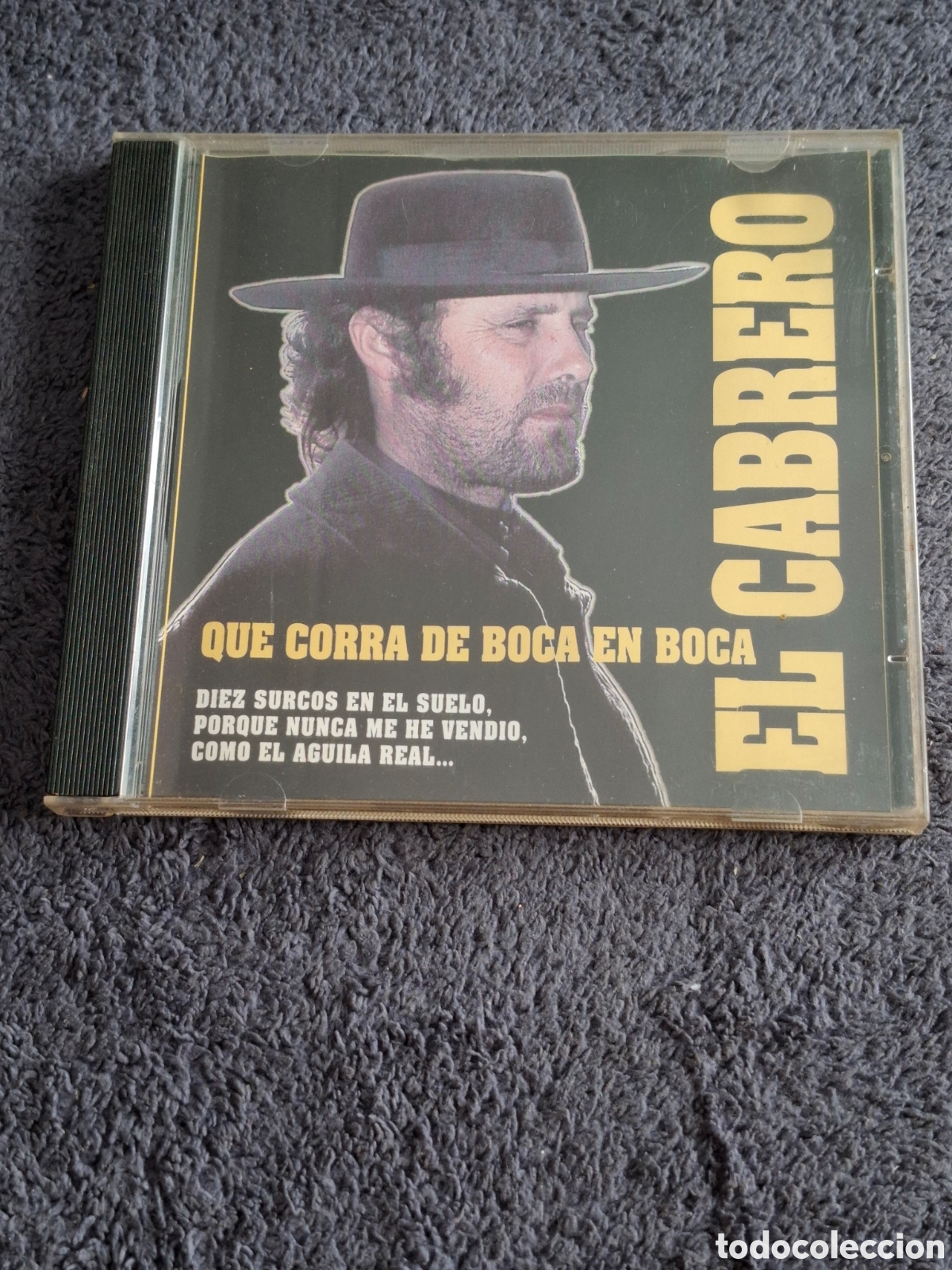 CDs de m&uacute;sica: CD48. El Cabrero - Que Corra De Boca En Boca, Dial Discos 1992. - Foto 1