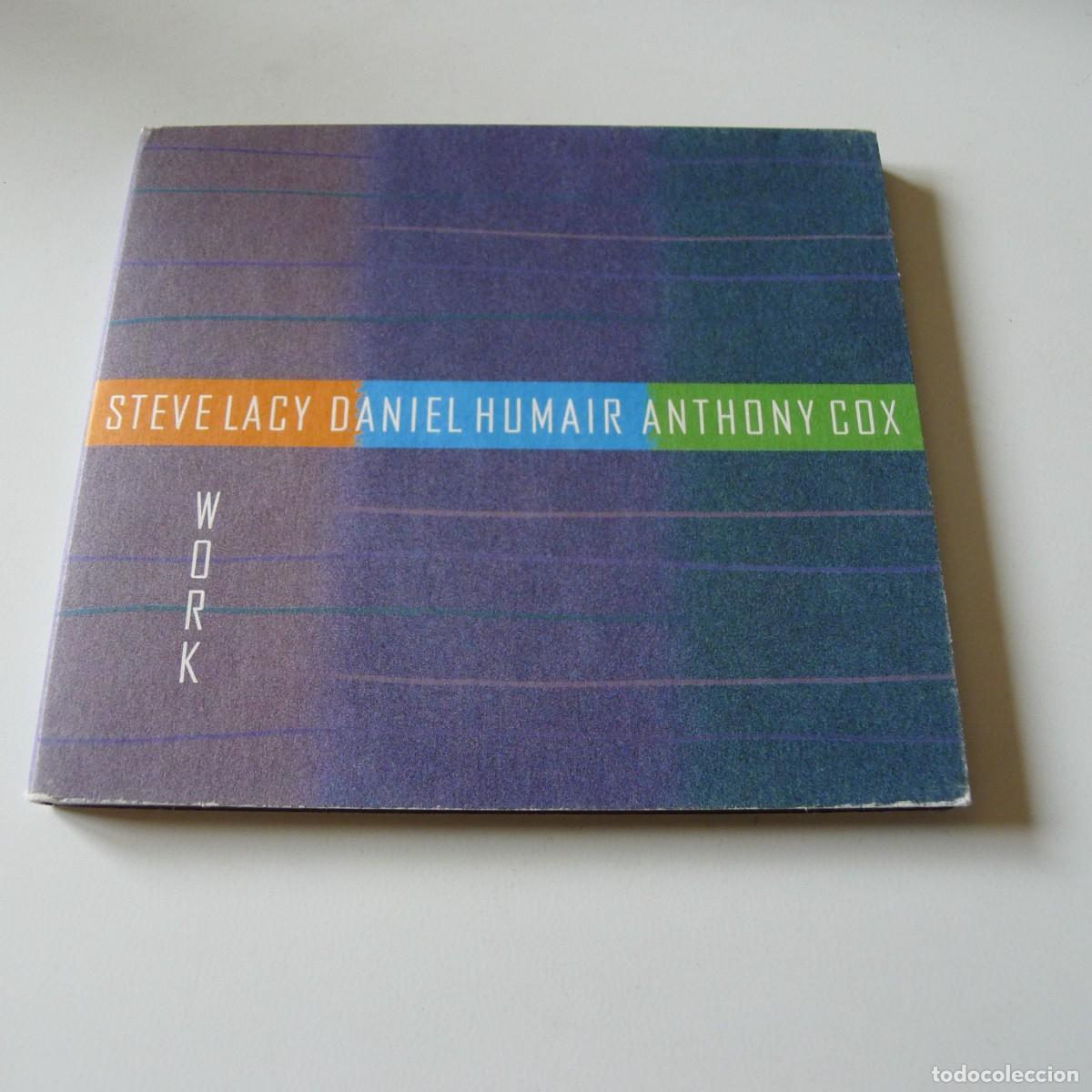 CDs de m&uacute;sica: Steve Lacy, Daniel Humair, Anthony Cox &ndash; Work CD digipack - Foto 1