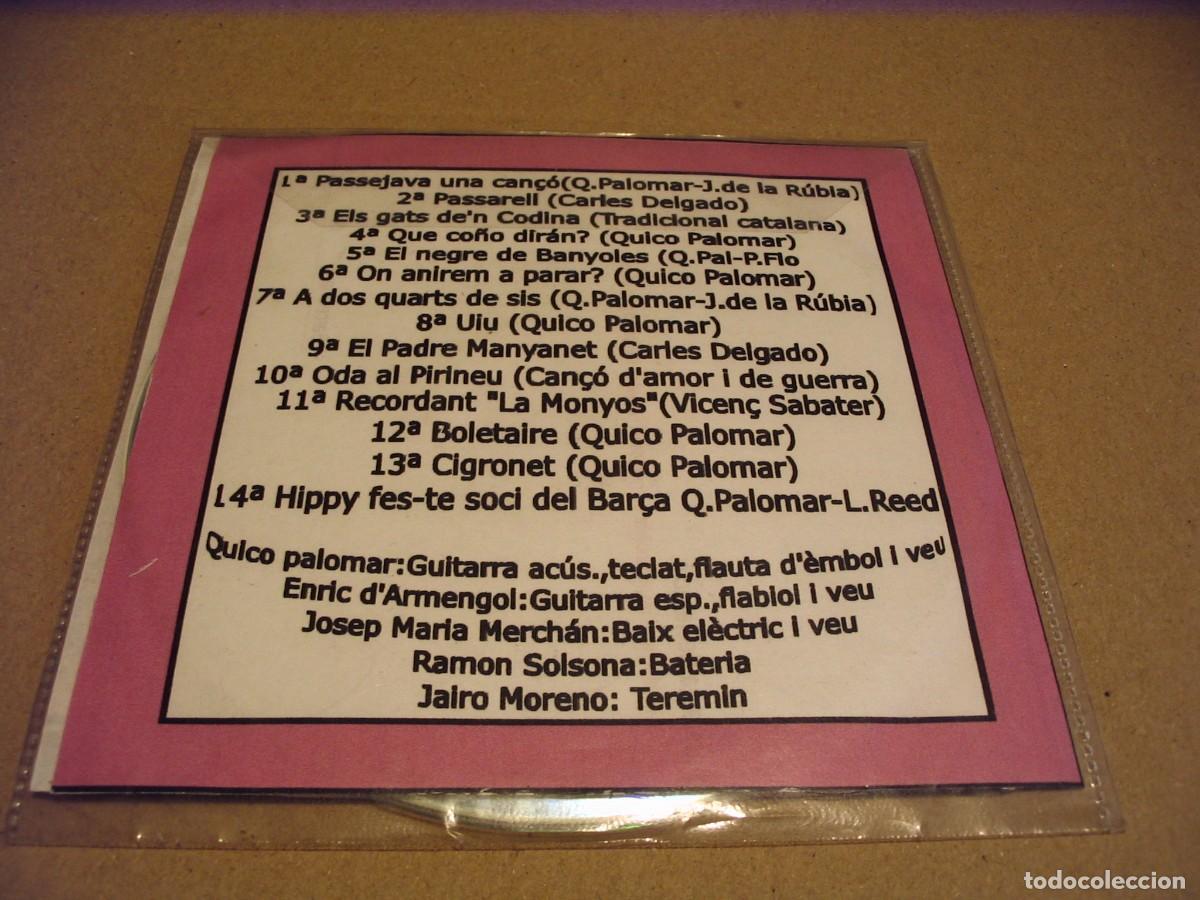 CDs de m&uacute;sica: QUICO PALOMAR cd Rambleros auto editado ORIGINAL - Foto 2