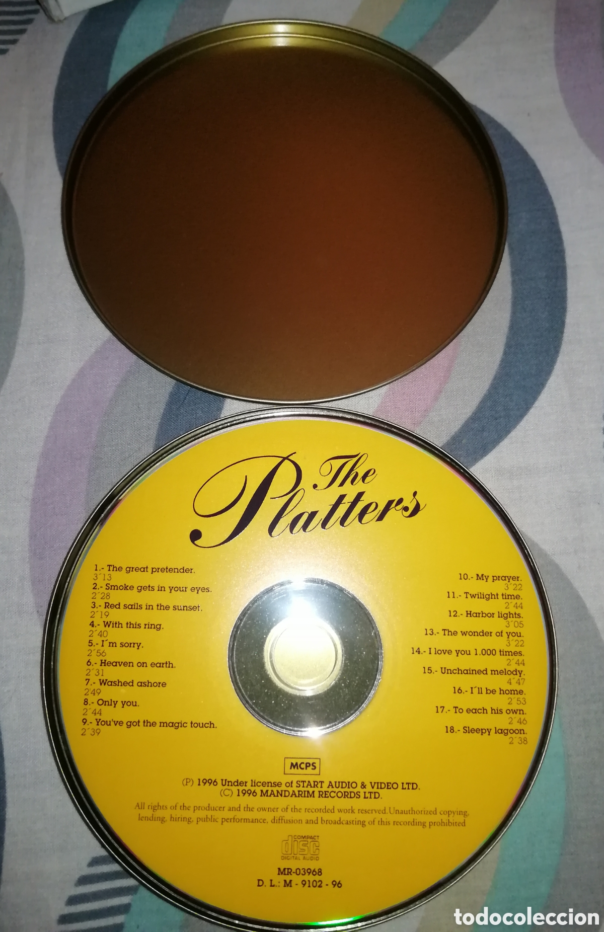 CDs de m&uacute;sica: Cd The Platters original - Foto 2