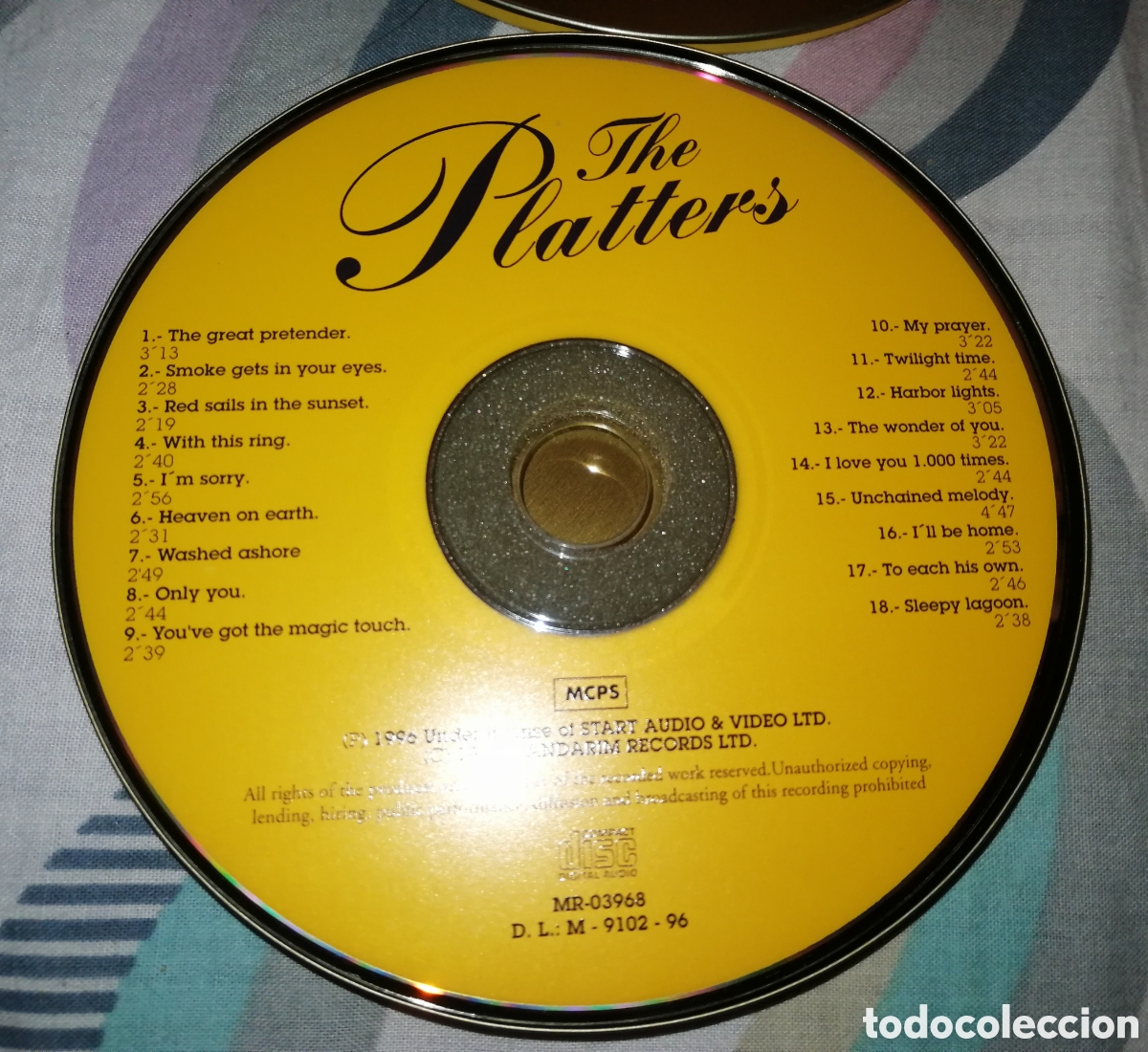 CDs de m&uacute;sica: Cd The Platters original - Foto 4