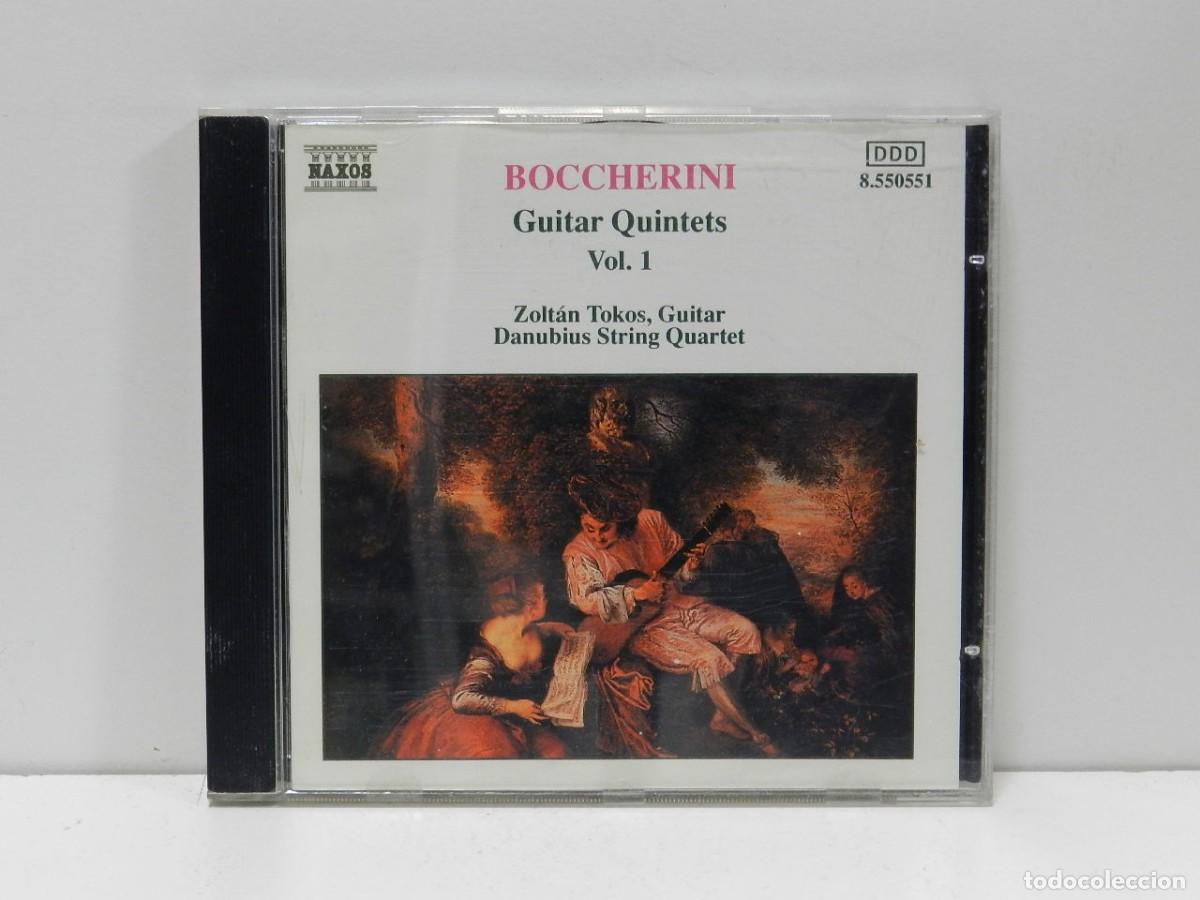 CDs de m&uacute;sica: DISCO CD. Boccherini &ndash; Guitar Quintets Vol. 1. COMPACT DISC. - Foto 1