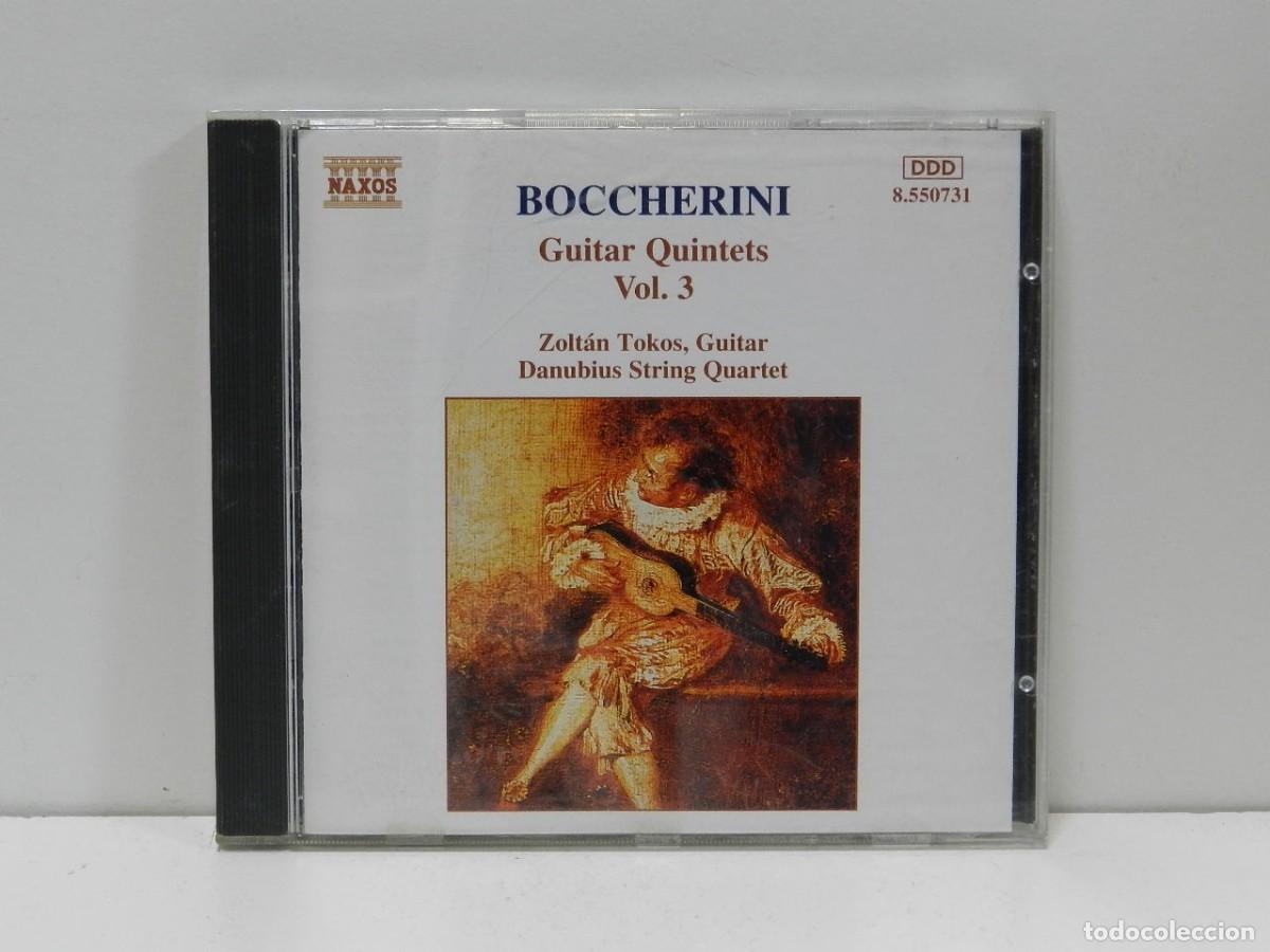 CDs de m&uacute;sica: DISCO CD. Boccherini &ndash; Guitar Quintets Vol. 3. COMPACT DISC. - Foto 1