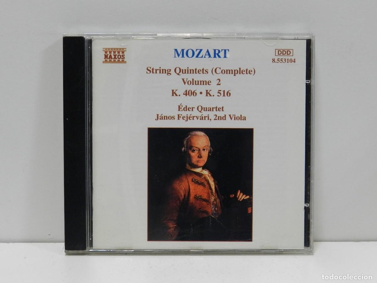 CDs de m&uacute;sica: DISCO CD. Mozart &ndash; String Quintets Vol. 2. COMPACT DISC. - Foto 1