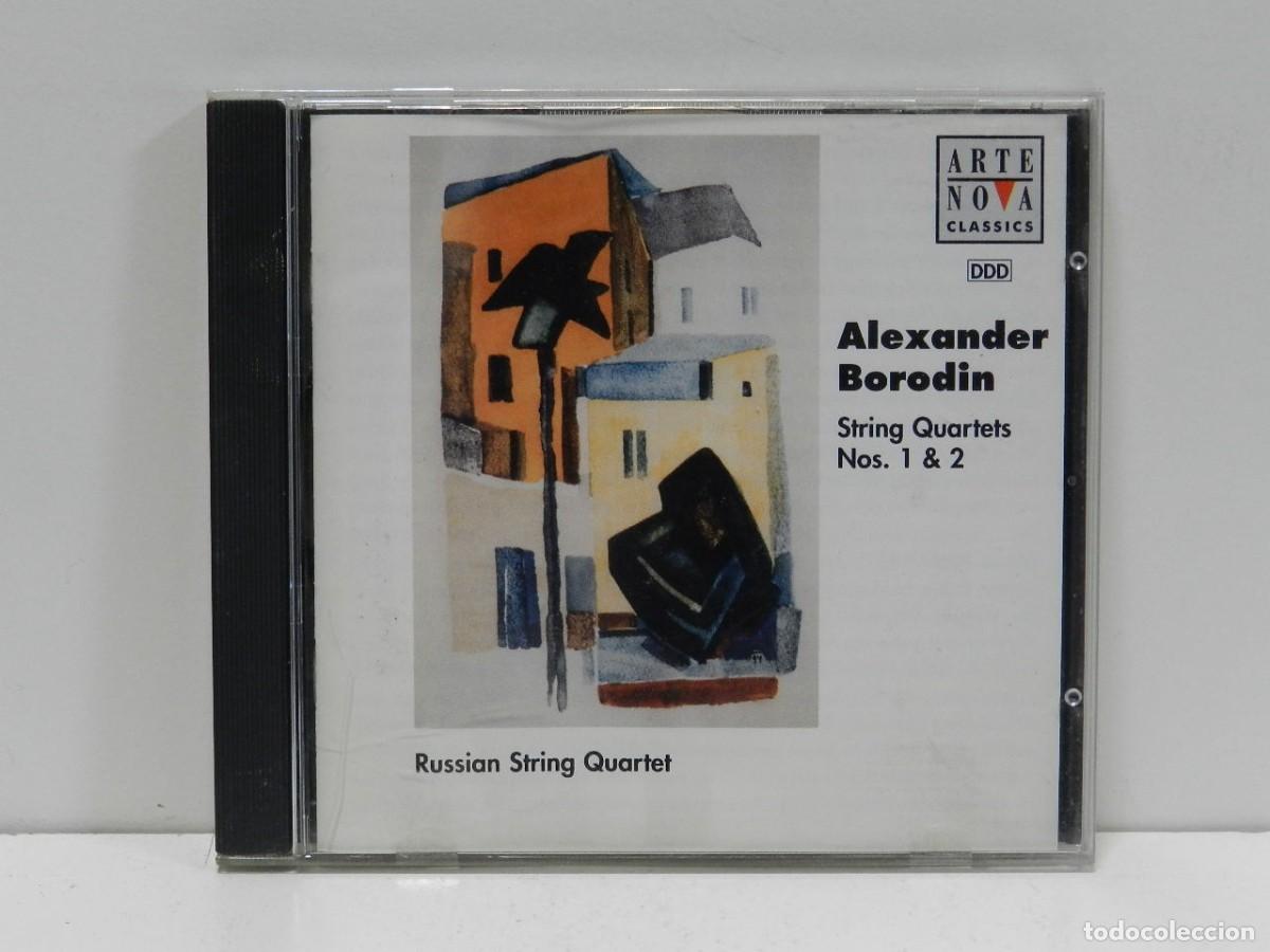 CDs de m&uacute;sica: DISCO CD. Alexander Borodin / Russian String Quartet &ndash; String Quartets Nos. 1 & 2. COMPACT DISC. - Foto 1