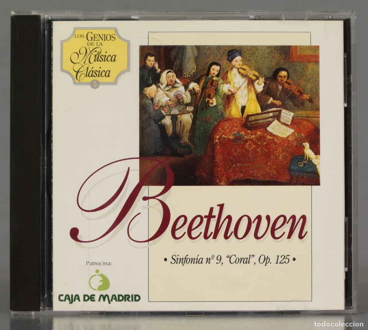 CDs de m&uacute;sica: CD. Sinfon&iacute;a ne 9 en Re menor, &acute;Coral&acute;, Op. 125 BEETHOVEN DUVIER