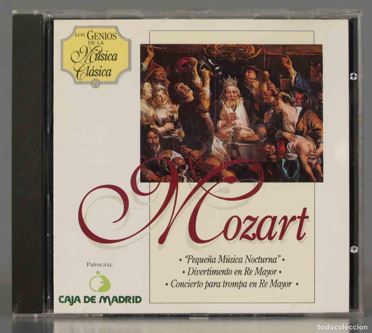 CDs de M&uacute;sica: CD. Serenata en Sol mayor &acute;Peque&ntilde;a m&uacute;sica nocturna&acute;, KV 525 MOZART. CONONOVICH