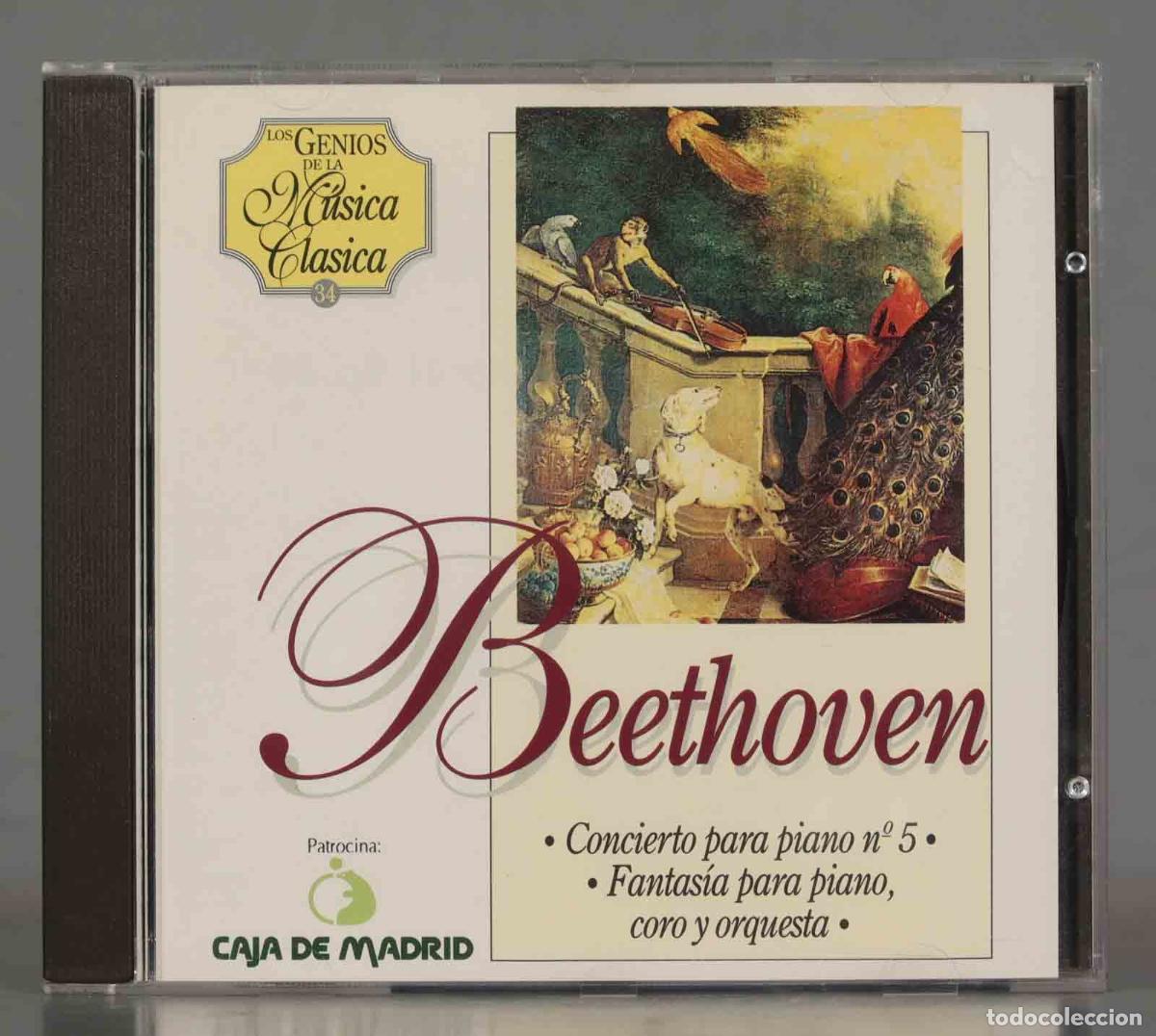 CDs de m&uacute;sica: CD. Concierto para piano ne 5 en Mi bemol mayor 01). 73, &acute;El Emperador&acute; BEETHOVEN TOPERCZER