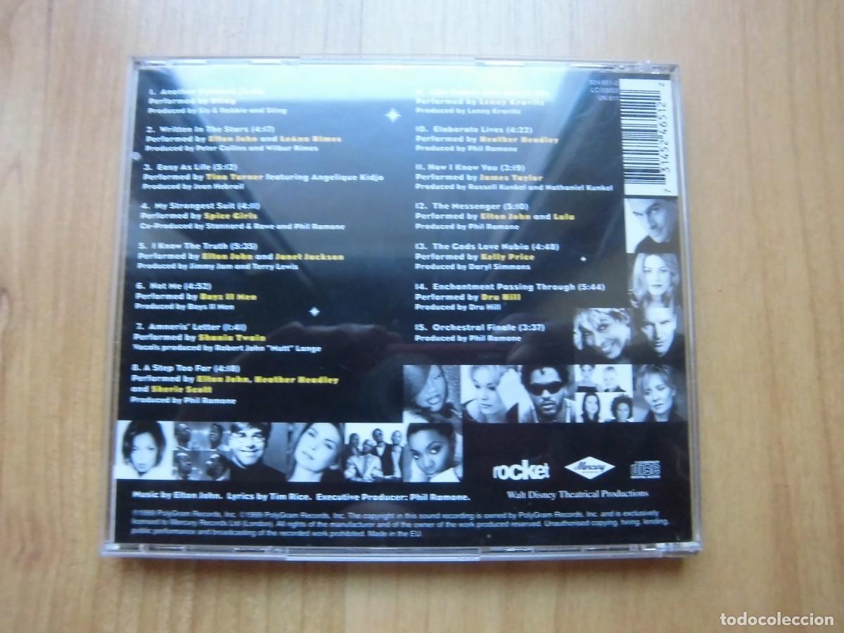 CDs de m&uacute;sica: CD AIDA BSO ELTON JOHN AND TIM RICE - Foto 2
