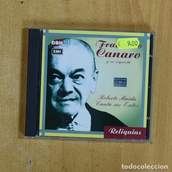 CDs de m&uacute;sica: FRANCISCO CANARO - RELIQUIAS - CD - Foto 1