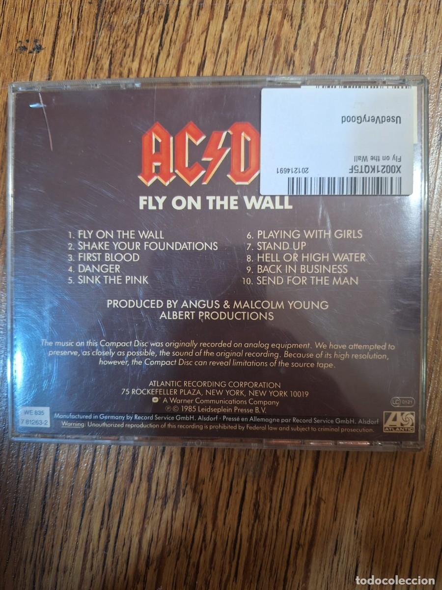 CDs de m&uacute;sica: AC/DC &ndash; Fly on the Wall CD (1985/2003) - Foto 2