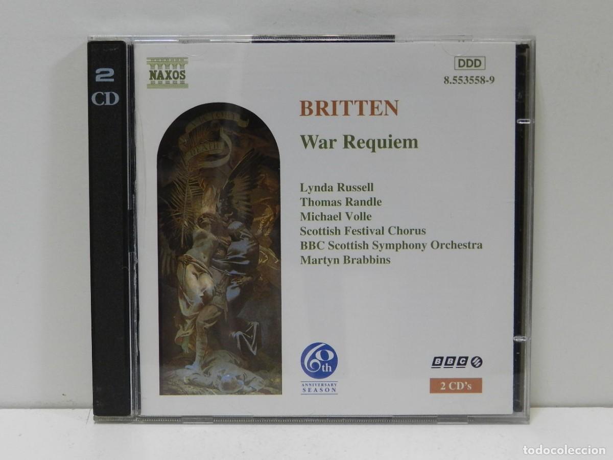 CDs de m&uacute;sica: DISCO 2 X CD. Britten &ndash; War Requiem. COMPACT DISC. - Foto 1
