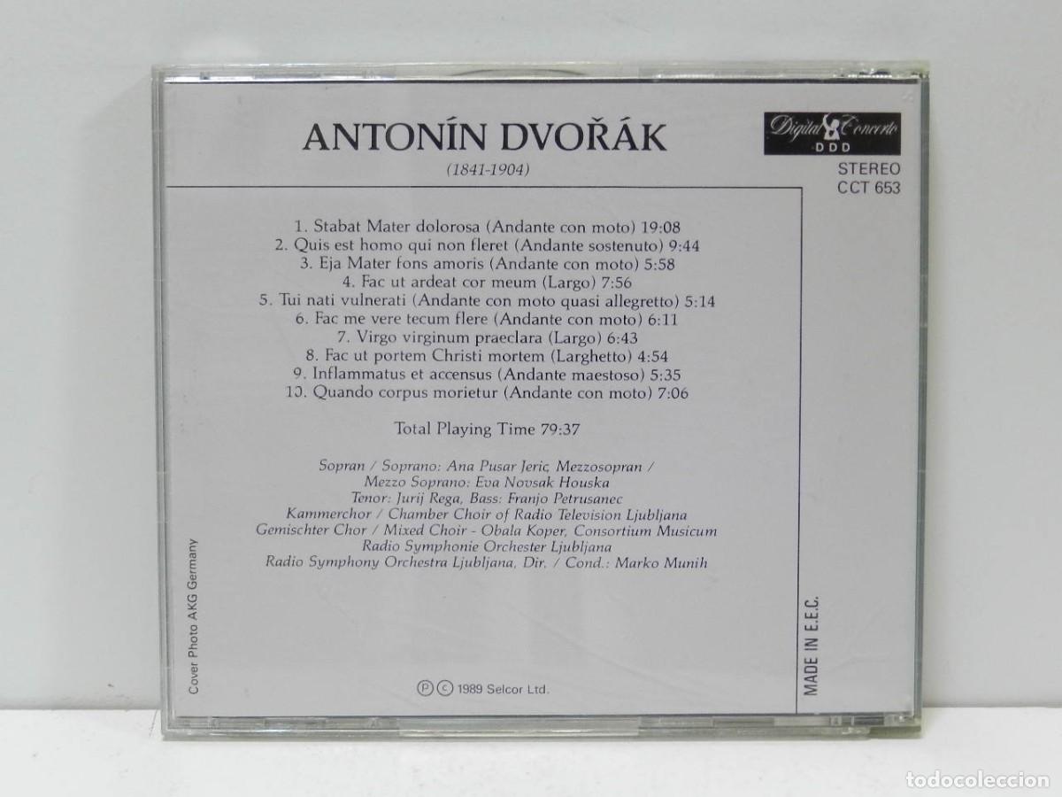 CDs de m&uacute;sica: DISCO CD. Dvoř&aacute;k &ndash; Stabat Mater Op. 58. COMPACT DISC. - Foto 2