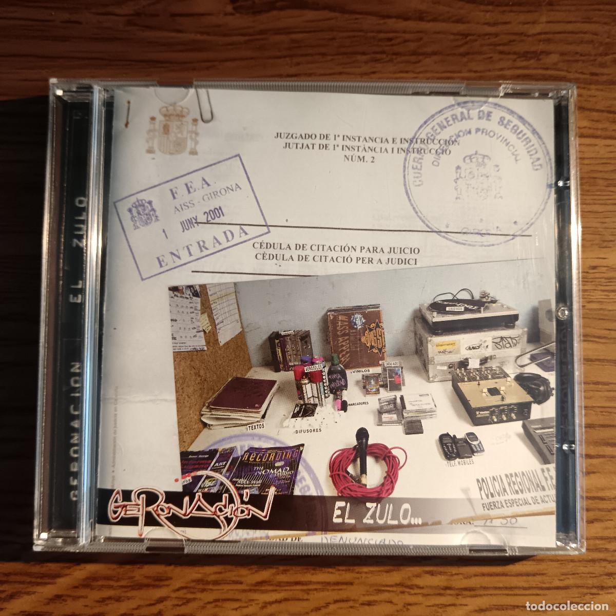 CDs de m&uacute;sica: GERONACI&Oacute;N - EL ZULO (2002) DESCATALOGADO - Foto 1