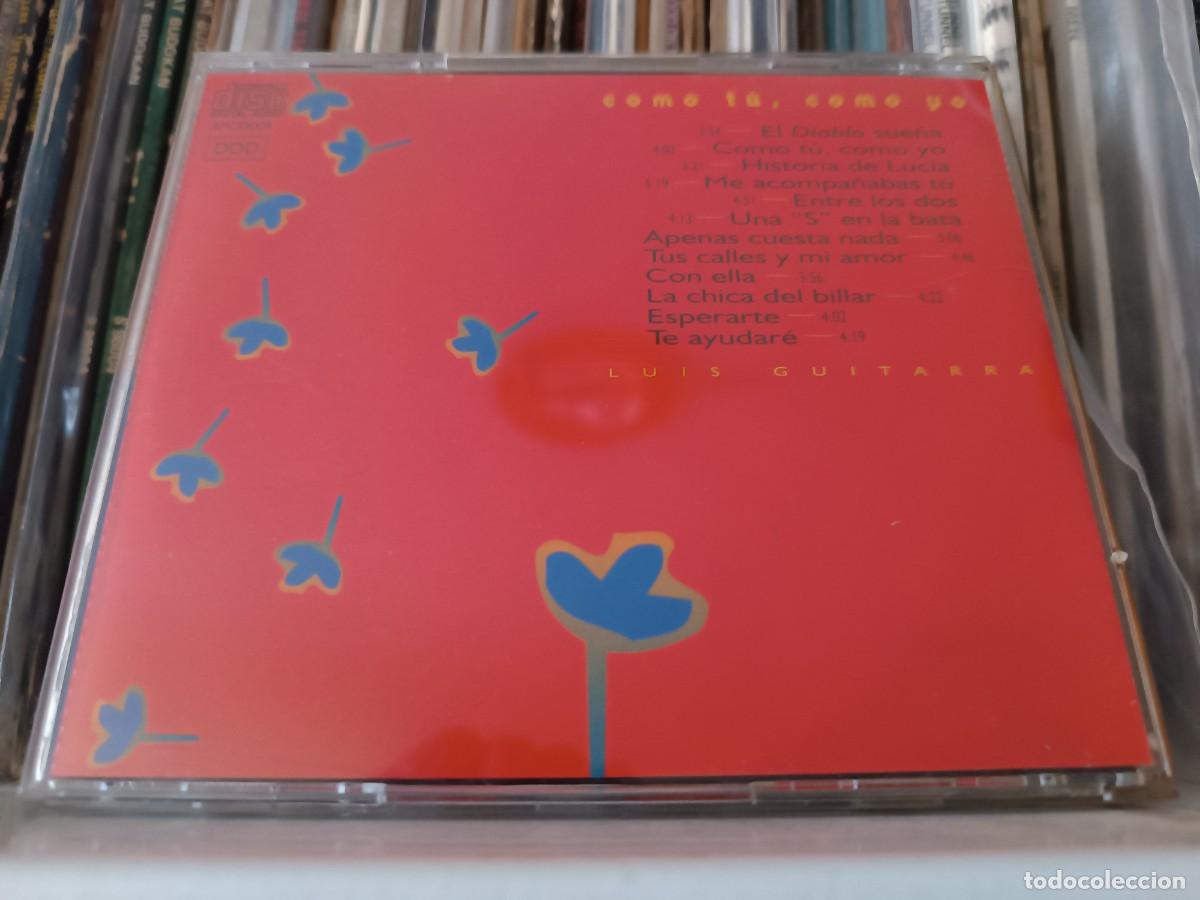 CDs de m&uacute;sica: Luis Guitarra &lrm;&ndash; Como T&uacute;, Como Yo - cd Spain 1996 - Foto 2
