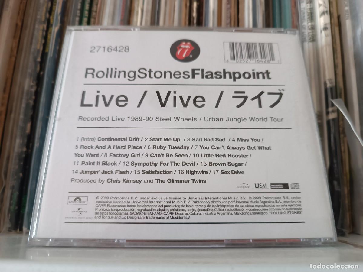 CDs de m&uacute;sica: Rolling Stones &lrm;&ndash; Flashpoint - cd Argentina 2009 - Foto 2