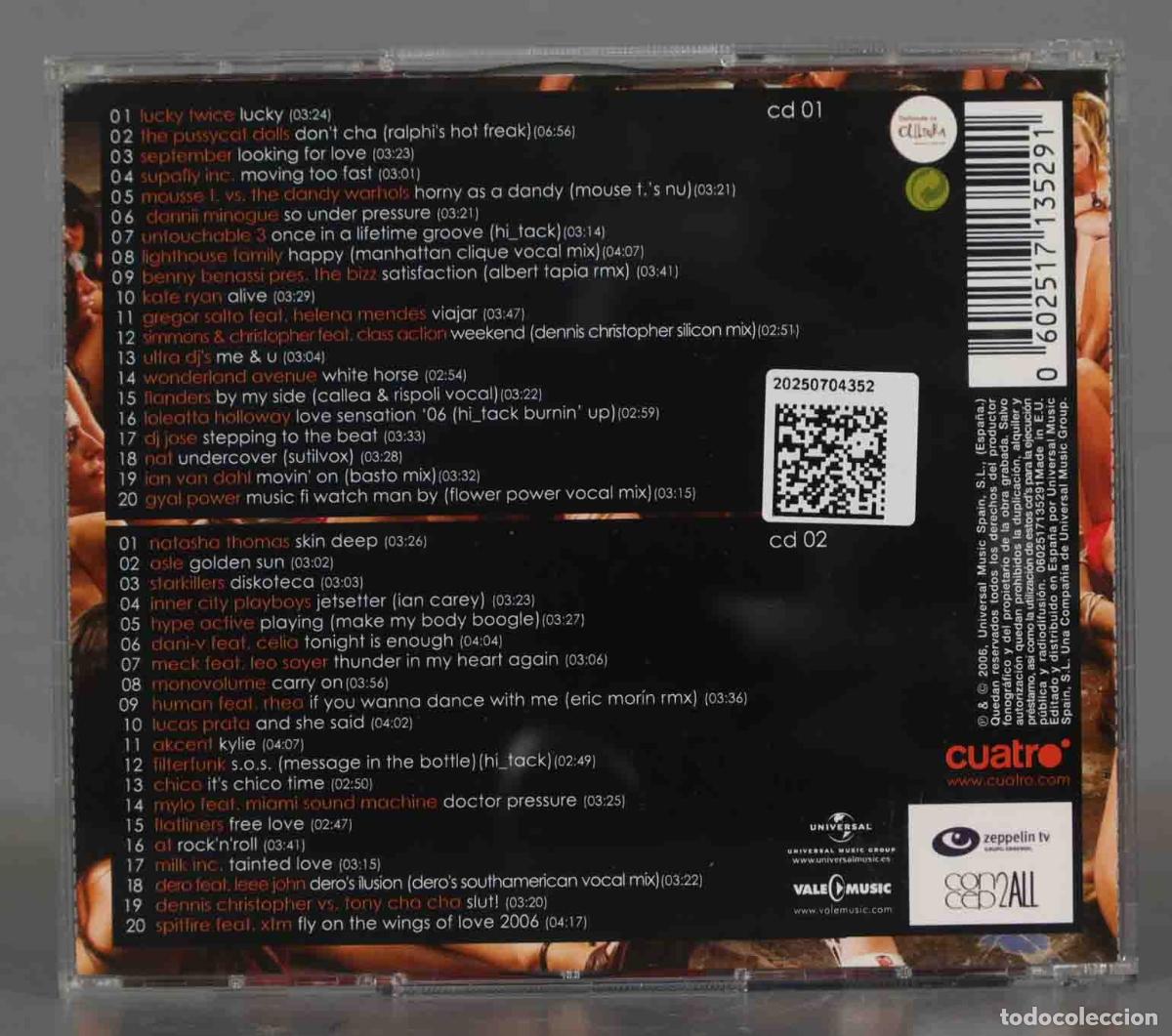 CDs de m&uacute;sica: CD. SUPERMODELO 2006. CUATRO - Foto 2