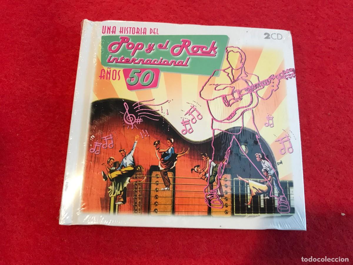 CD de M&uacute;sica: CD. UNA HISTORIA DEL POP Y EL ROCK INTERNACIONAL A&Ntilde;OS 50 (2 CD) 2008 (PRECINTADO)