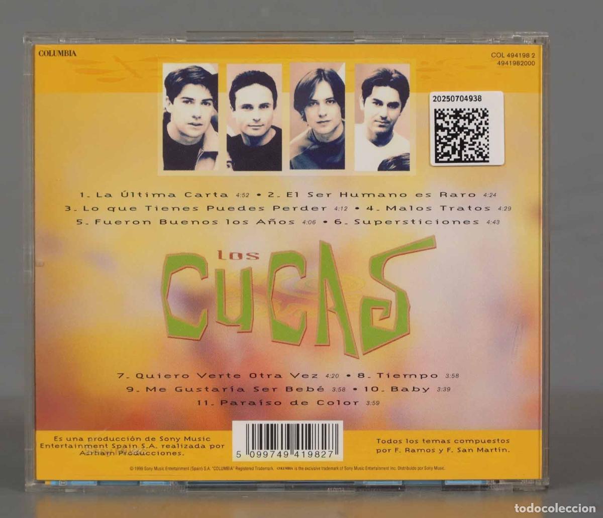 CDs de m&uacute;sica: CD. Los Cucas &ndash; El Ser Humano Es Raro - Foto 2