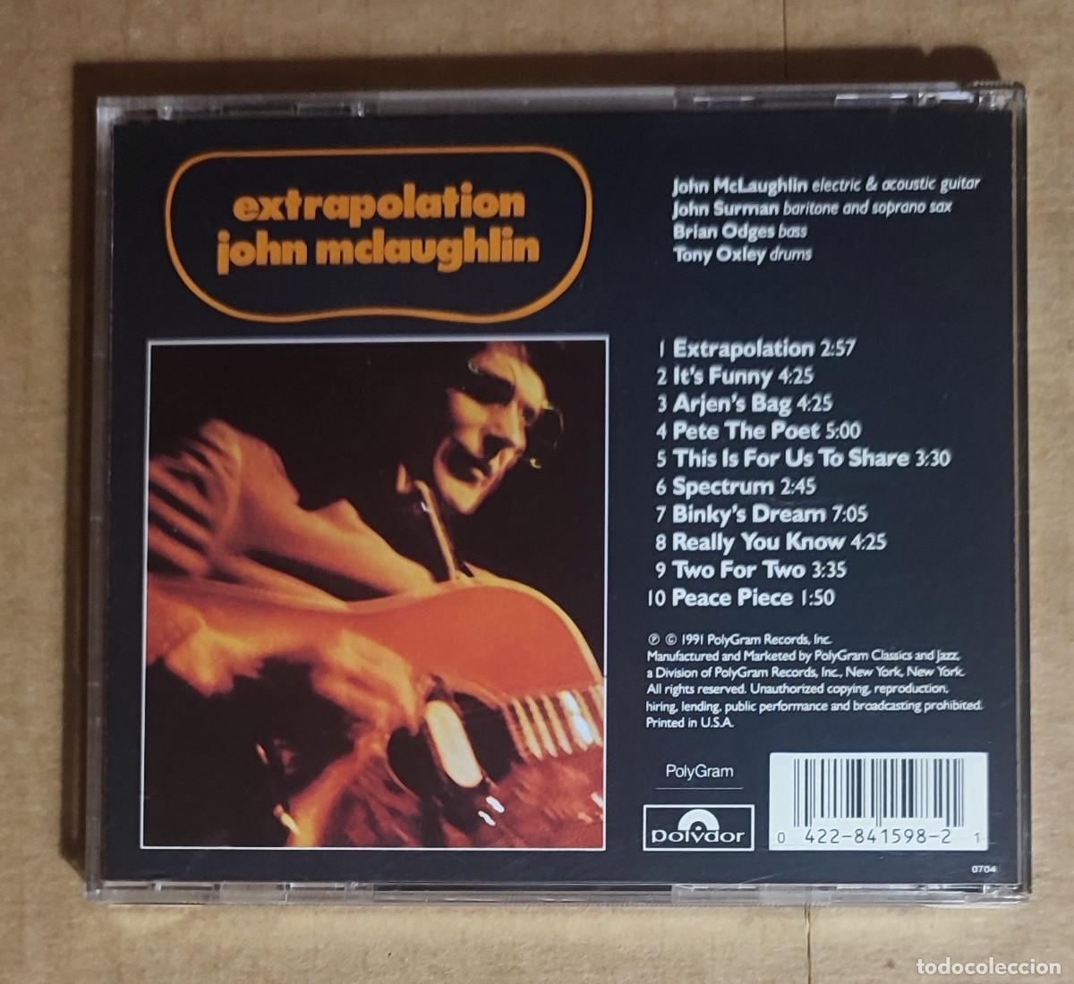 CDs de m&uacute;sica: EXTRAPOLATION - 1969 - JOHN McLAUGHLIN - Foto 3