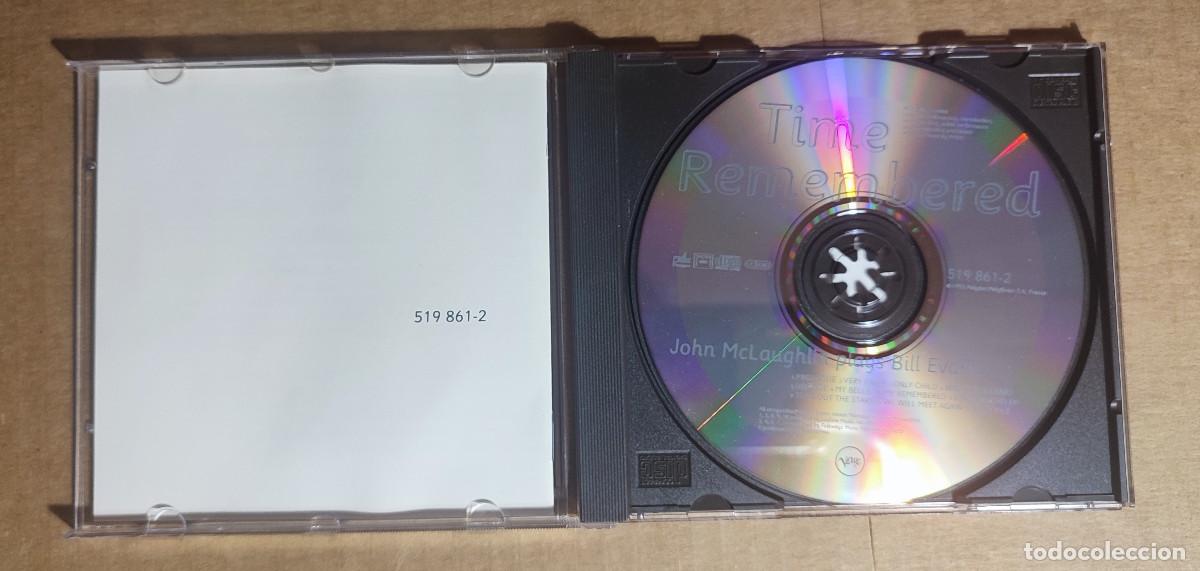 CDs de m&uacute;sica: TIME REMEMBERED - 1993 - JOHN McLAUGHLIN PLAYS BILL EVANS - Foto 2