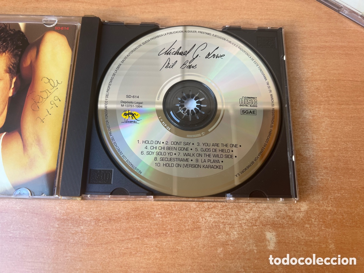 CDs de m&uacute;sica: Michael Lowe : Mil Besos - Salamandra - Foto 5