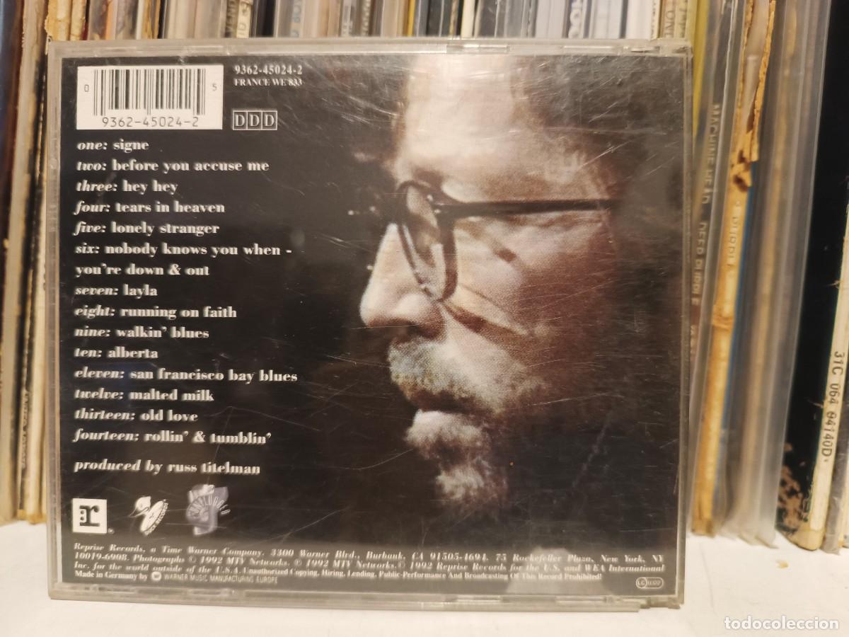CDs de m&uacute;sica: Eric Clapton &lrm;&ndash; Unplugged - cd Europe - Foto 2