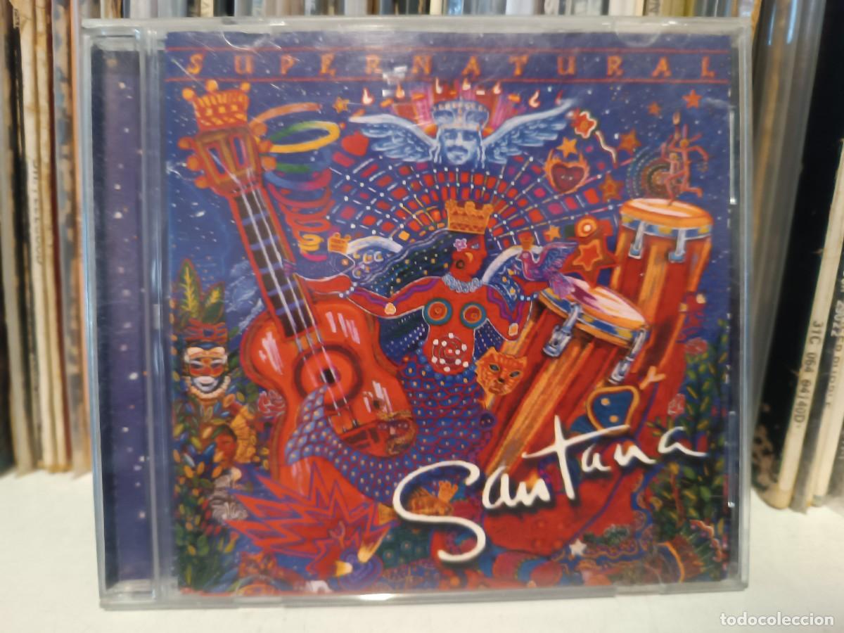 CDs de m&uacute;sica: Santana &lrm;&ndash; Supernatural - CD Brazil 2000 - Foto 1